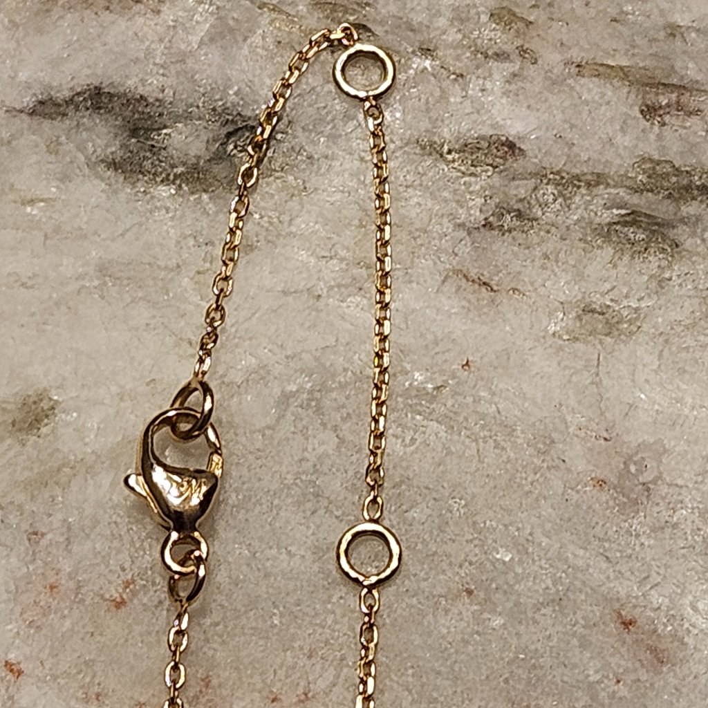 Rare Monica Rich Kosann Bridgerton Queen Tiara Poesy Diamond 18k Necklace Chain — image 5 of 8